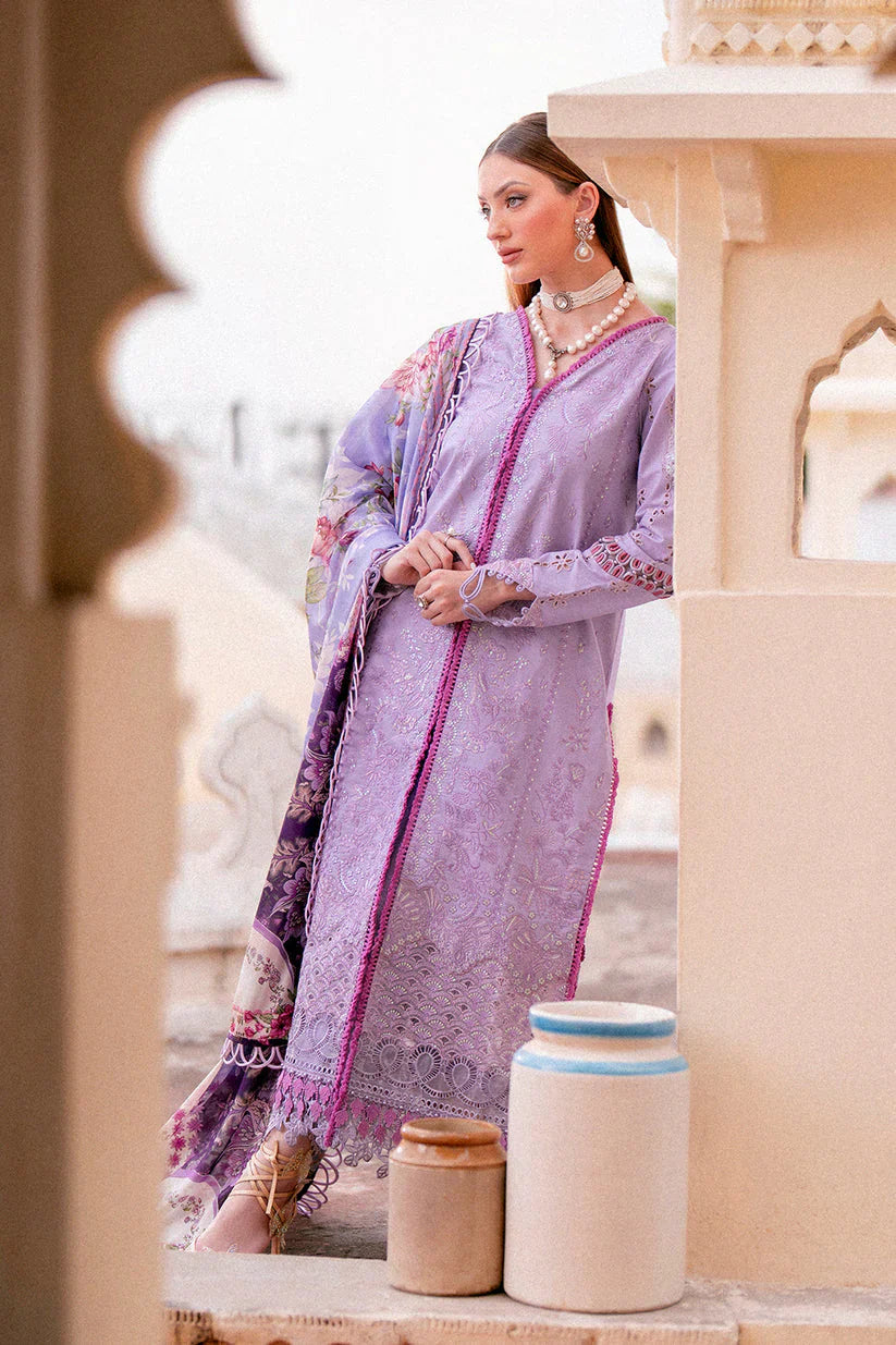Zarposh ZR-114 Embroidered Lawn 3pc