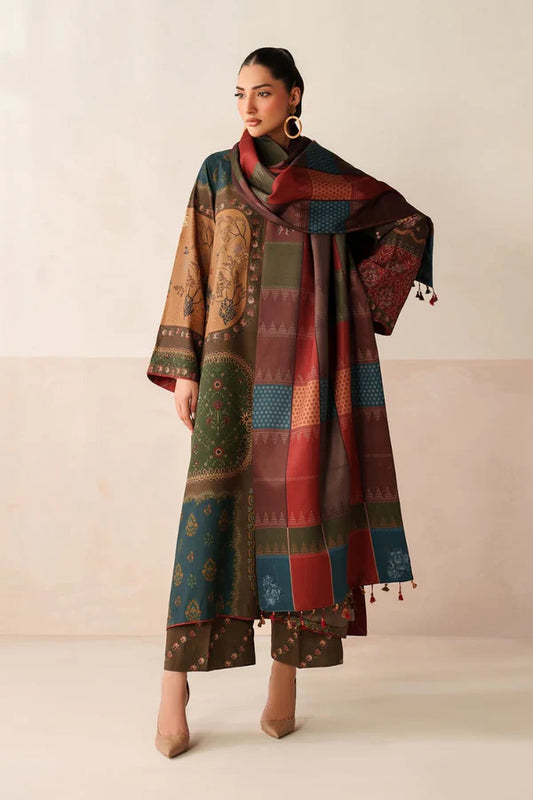 Sapphire D-2110 Lawn Printed 3pc