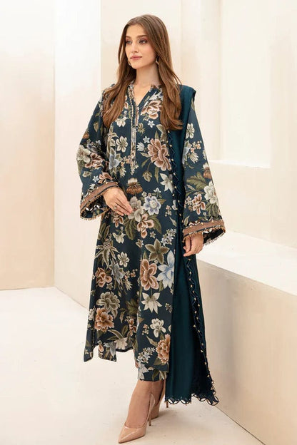 Baroque D-793 Printed Lawn 3pc
