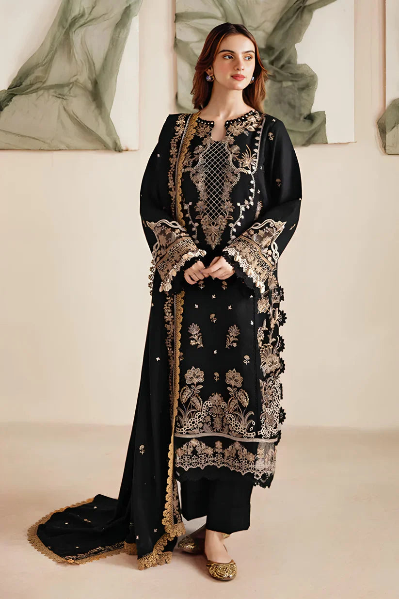 Florant FL-134 Embroidered Lawn 3pc