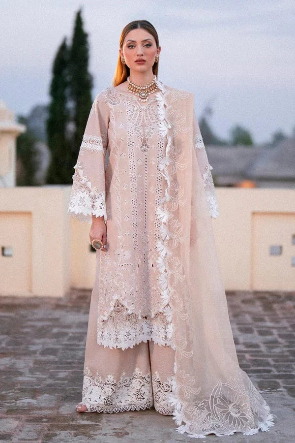 Zarpash-02 Embroidered Dhanak 3pc