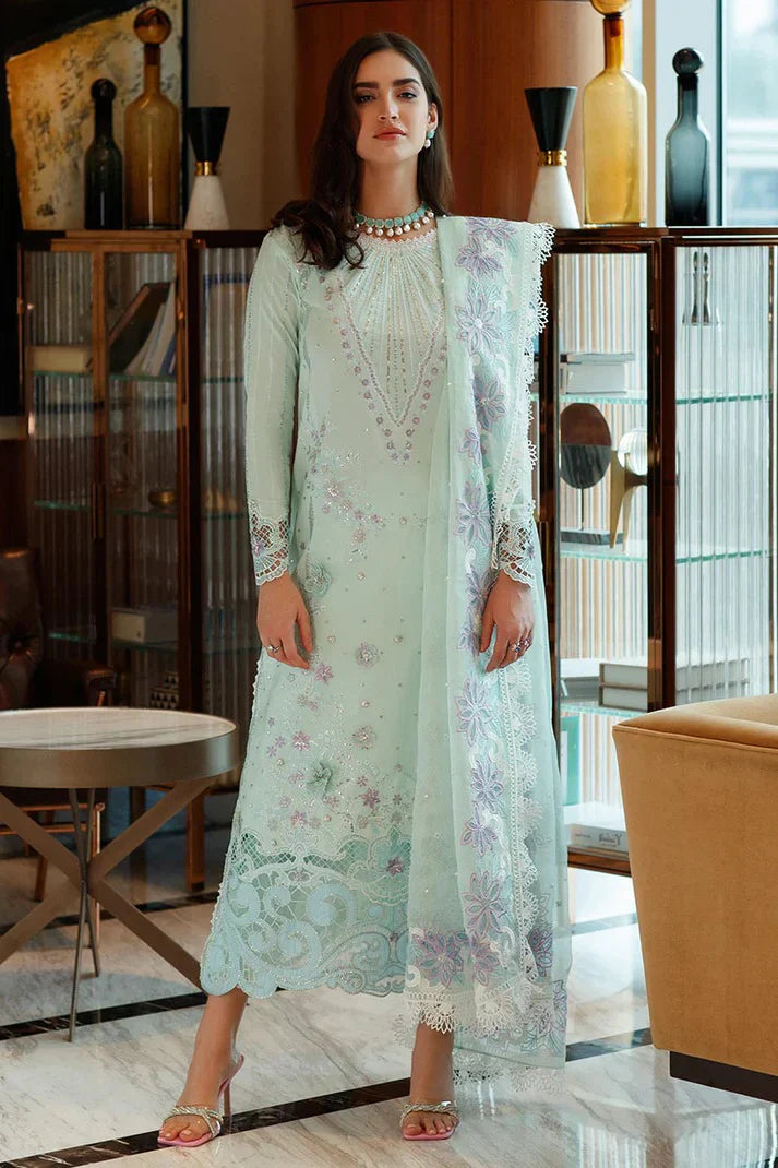 Mushq MQ-203 Embroidered Lawn 3pc