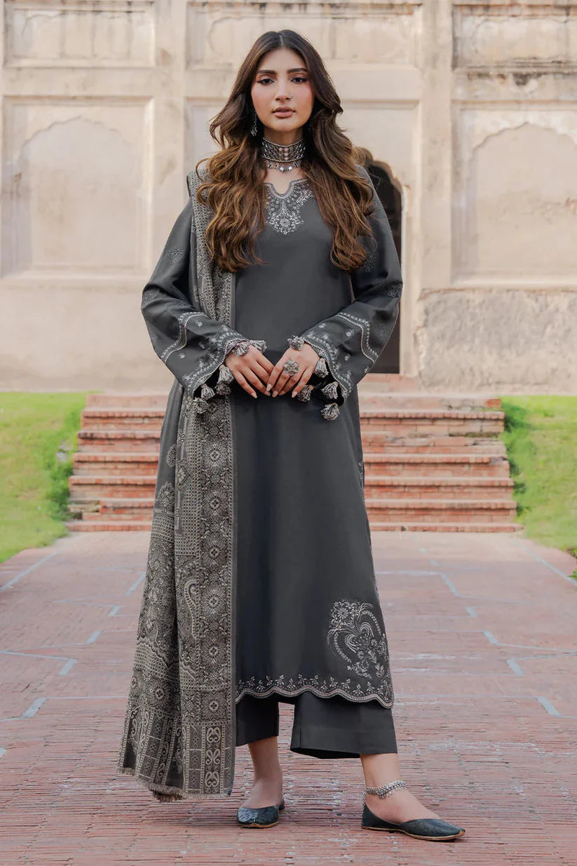 BR-85 Dhanak Embroidered 3pc