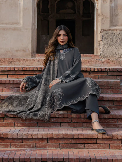 BR-85 Dhanak Embroidered 3pc