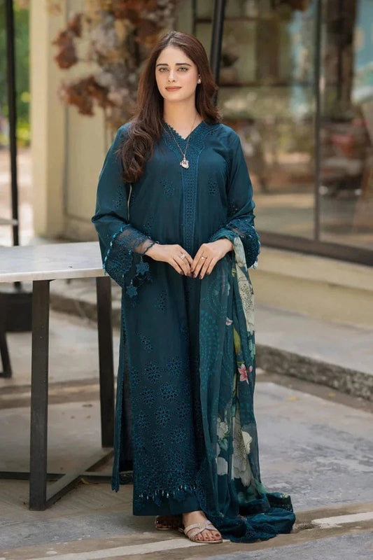 Zarashahjahan Coco-49 Embroidered Lawn 3pc