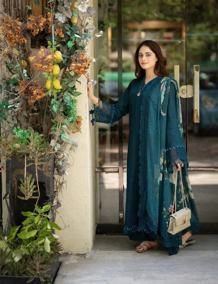 Zarashahjahan Coco-49 Embroidered Lawn 3pc