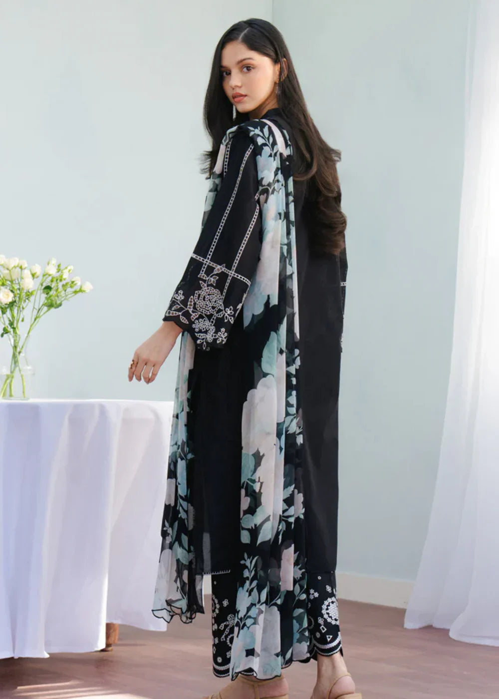 Eid Collection Coco D-135 Lawn Embroidered 3Pc