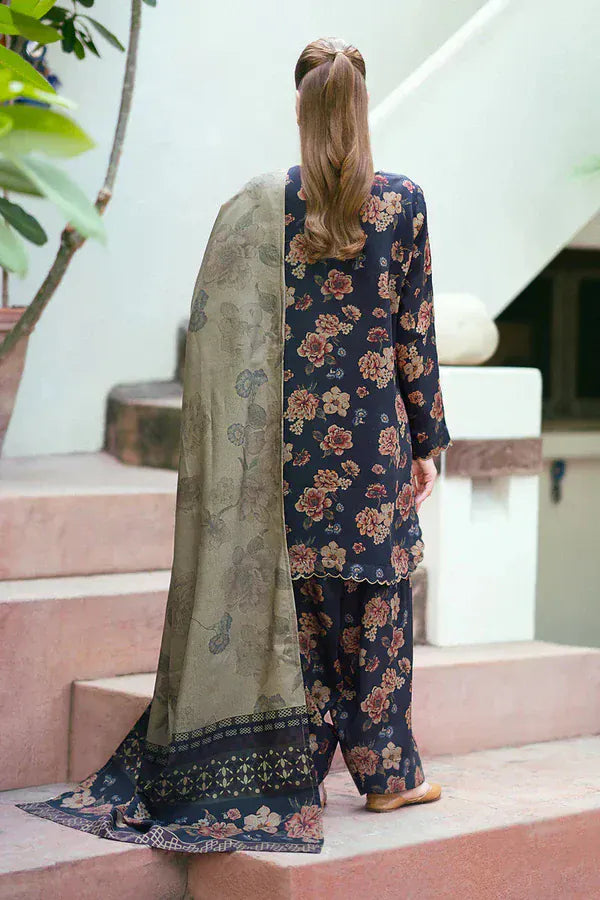 Sapphire D-8003 Circle Khaddar Printed 3pc